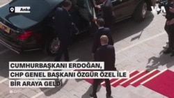 Cumhurbaşkanı Erdoğan CHP Genel Başkanı Özgür Özel ile biraraya geldi