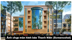 Trụ sở tập đoàn Vạn Thịnh Phát của bà Trương Mỹ Lan trên đường Trần Hưng Đạo, Quận 1