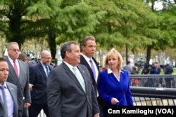 New York ve New Jersey valileri Andrew Cuomo ve Chris Christie